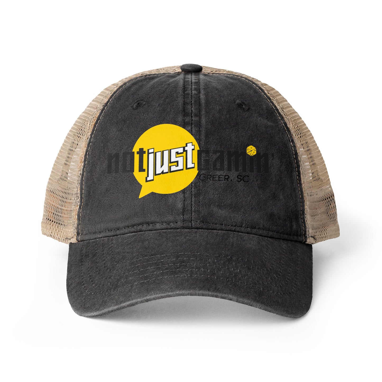 Not Just Gamin' Women's Washed Mesh-Back Cap
