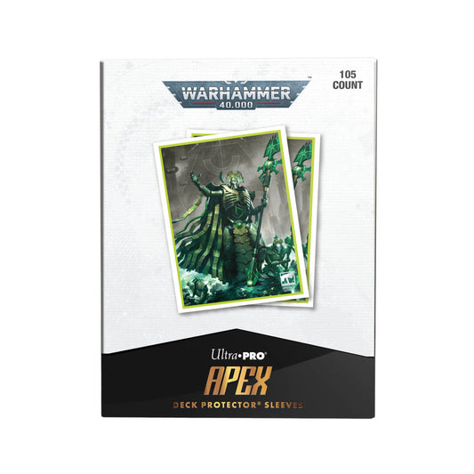 Warhammer 40K: Necron Codex Aligned 105ct Apex Deck Protector Sleeves