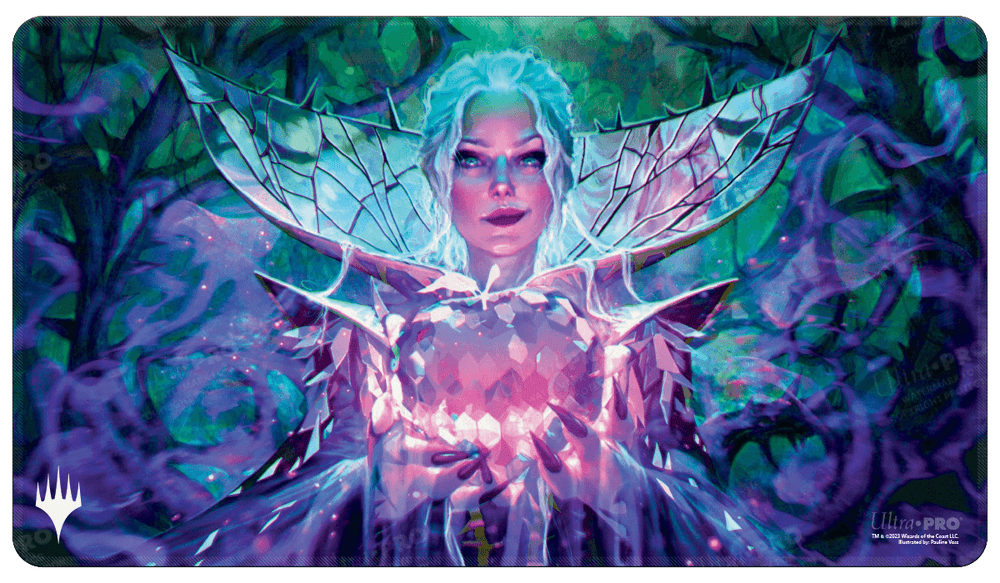 Wilds of Eldraine Crystal Apple AR Enhanced Holofoil Standard Gaming Playmat for Magic: The Gathering