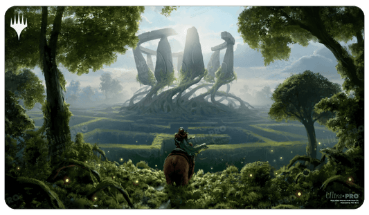 Wilds of Eldraine Virtue of Strength Standard Gaming Playmat for Magic: The Gathering