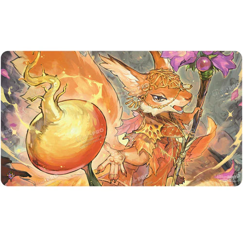 MTG - Playmat, Bloomburrow Hazel of the Rootbloom