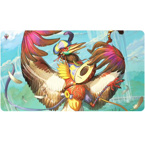 MTG - Playmat, Bloomburrow Zinnia, Valley’s Voice