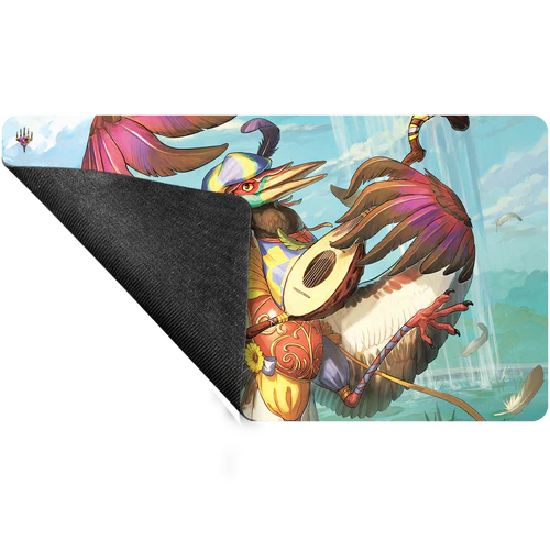 MTG - Playmat, Bloomburrow Zinnia, Valley’s Voice