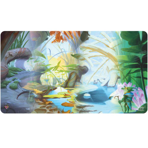 MTG - Playmat, Bloomburrow Season Lands: Island (Four Seasons)