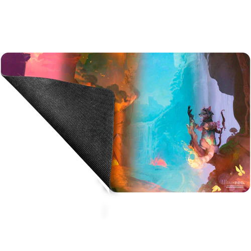 MTG - Playmat, Bloomburrow Season Lands: Mountain (Four Seasons)