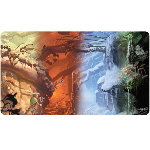 MTG - Playmat, Bloomburrow Season Lands: Forest (Four Seasons)