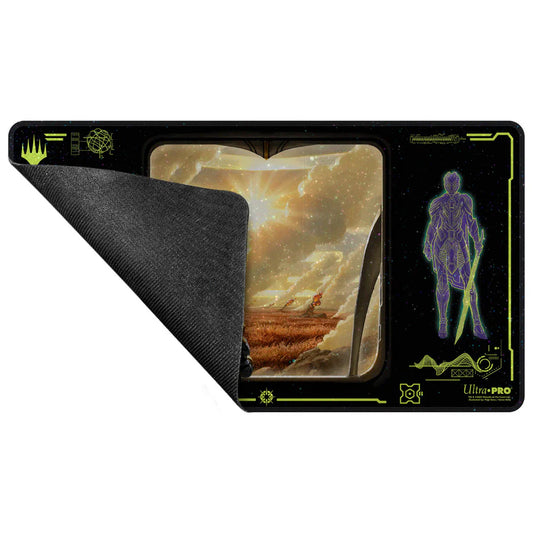 Edge of Eternities Adagia, Windswept Bastion Holofoil Playmat for Magic: The Gathering