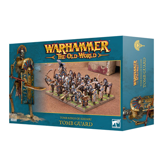 Warhammer The Old World, Tomb Kings of Khemri Tomb Guard Plastic Box
