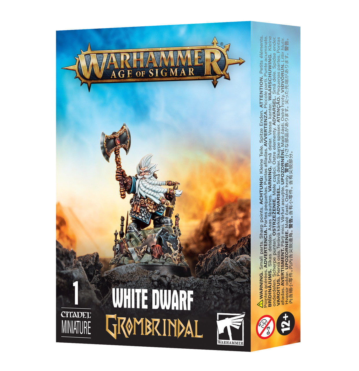 AOS -  GROMBRINDAL: THE White Dwarf Miniature