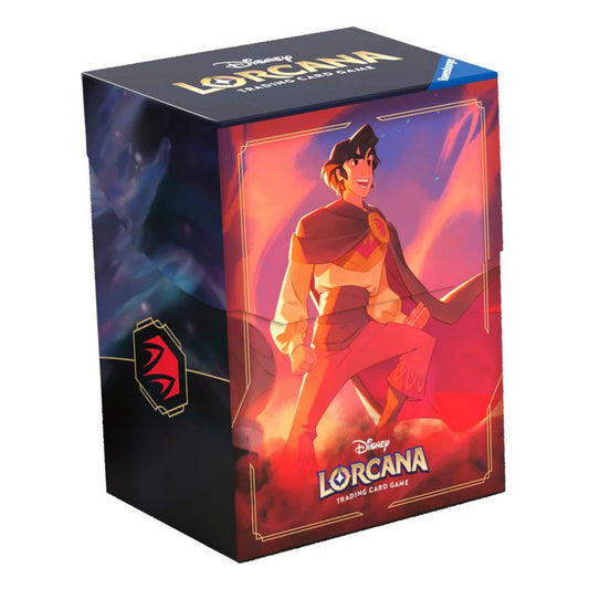 Disney Lorcana TCG: Shimmering Skies - Deck Box, Aladdin