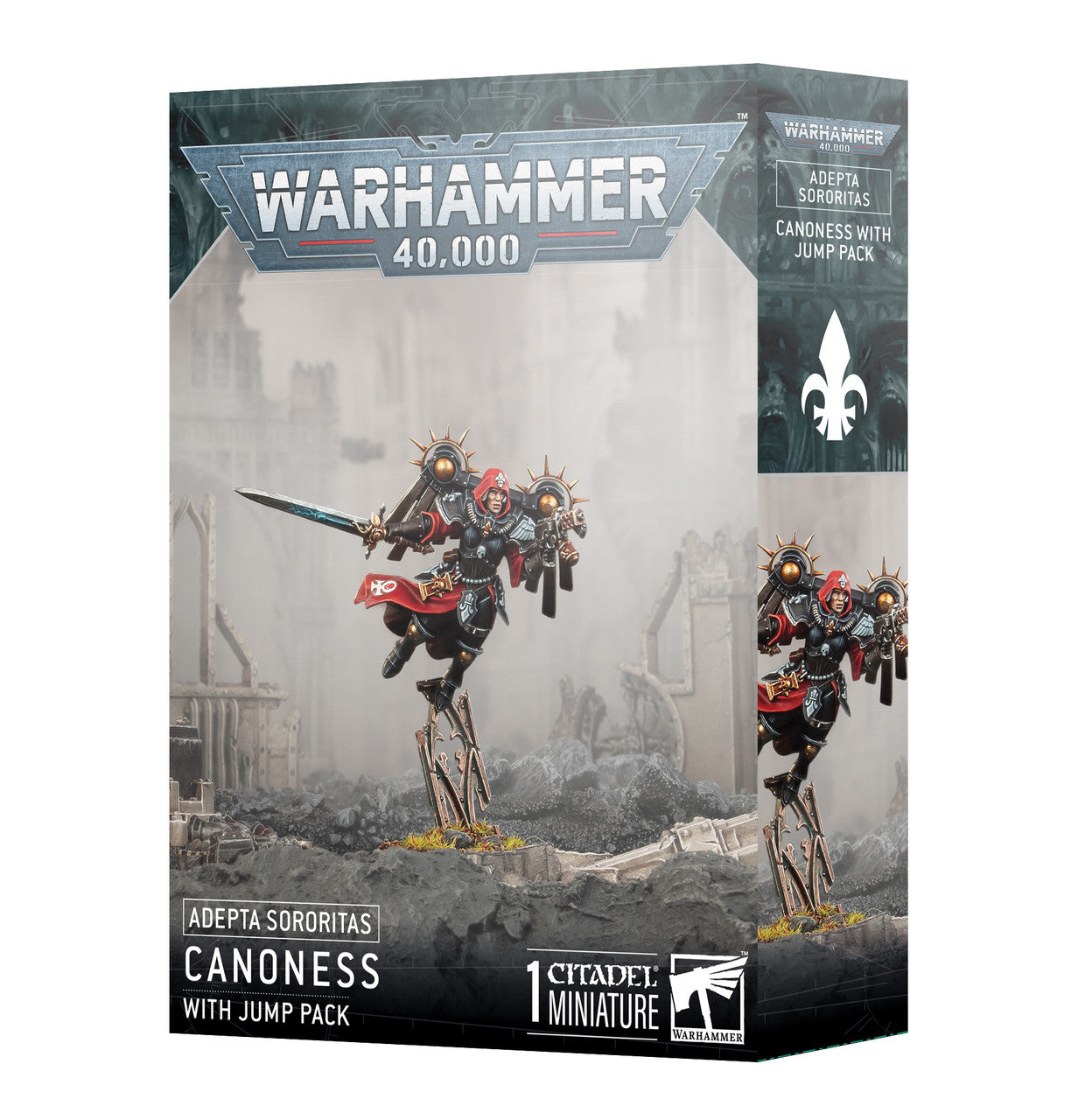 Warhammer 40K - Canoness With Jump Pack, Adepta Sororitas