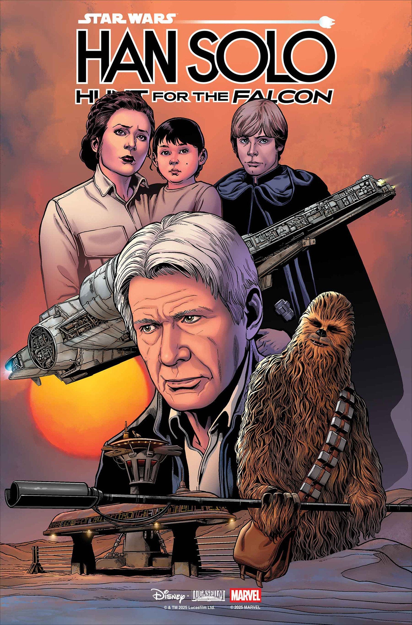 Star Wars: Han Solo   Hunt For The Falcon Mini Series Bundle #1