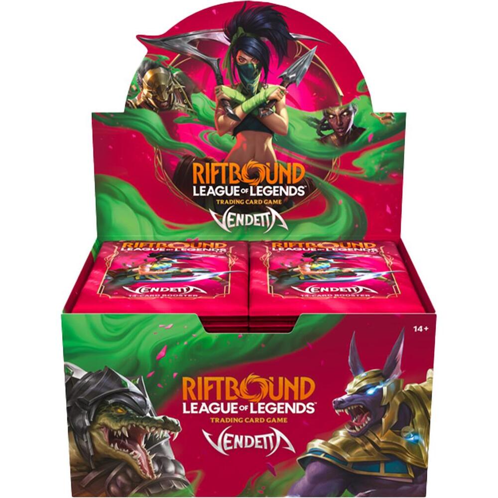 Riftbound League of Legends: Vendetta Booster Display