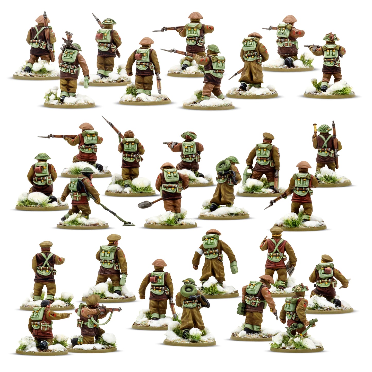 Bolt Action: British & Canadian Infantry (Winter) Platoon
