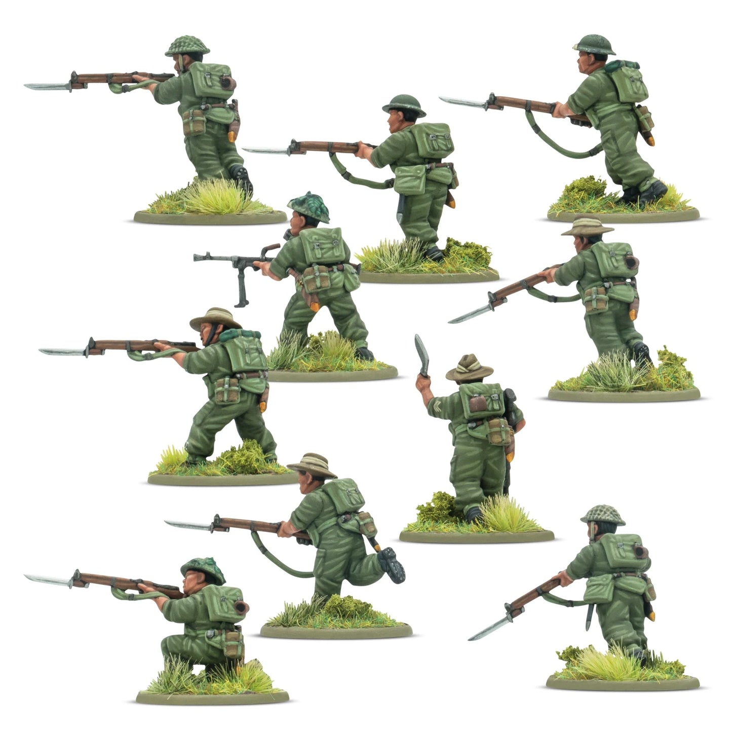 Bolt Action: Gurkha Infantry Platoon