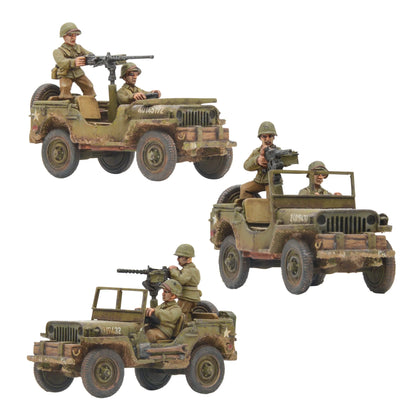 Bolt Action: Go Everywhere! US Jeep Armoured Platoon