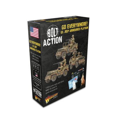 Bolt Action: Go Everywhere! US Jeep Armoured Platoon