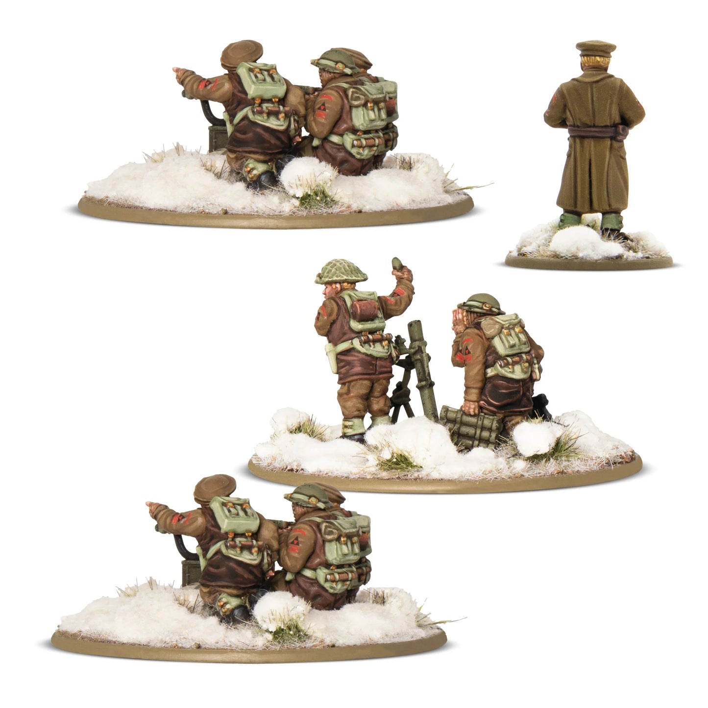 Bolt Action: British & Canadian Infantry (Winter) Heavy Weapons Platoon