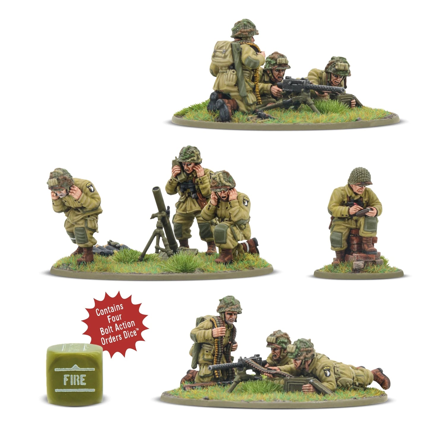 Bolt Action: US Airborne (D-Day) Heavy Weapons Platoon