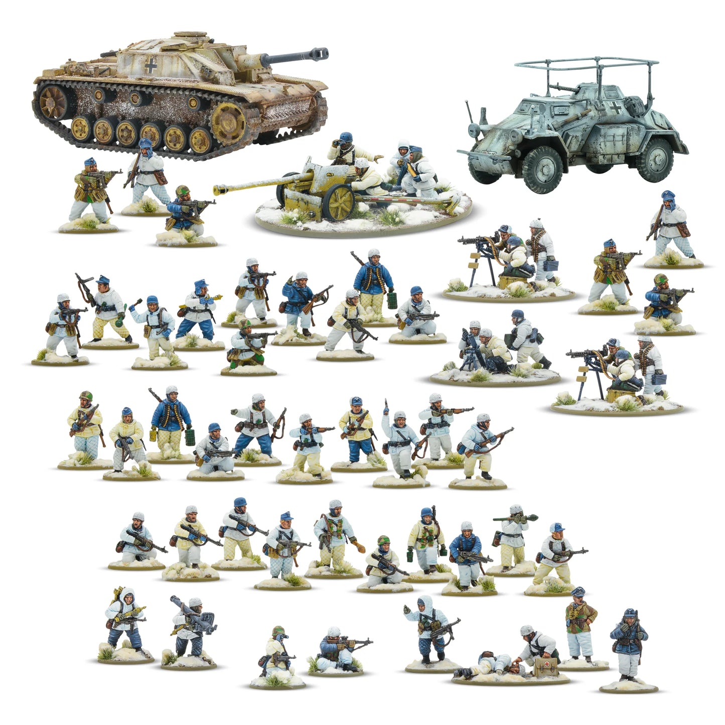 Bolt Action: Fallschirmjager (Winter) German Starter Army