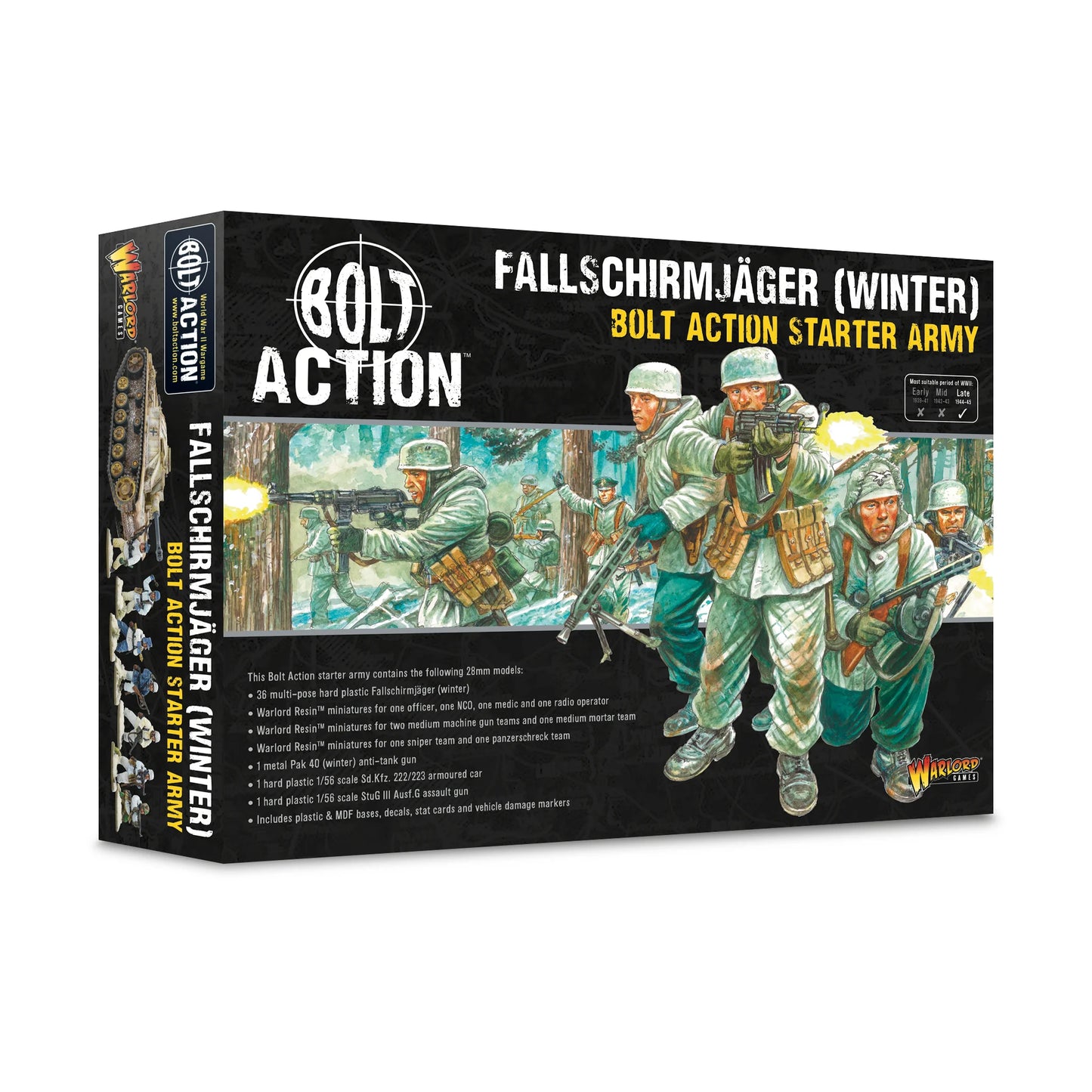 Bolt Action: Fallschirmjager (Winter) German Starter Army