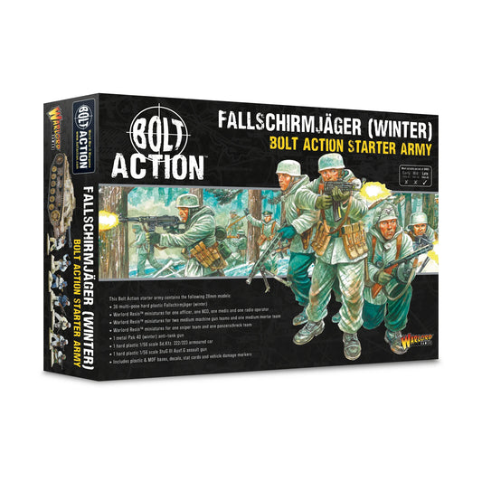 Bolt Action: Fallschirmjager (Winter) German Starter Army