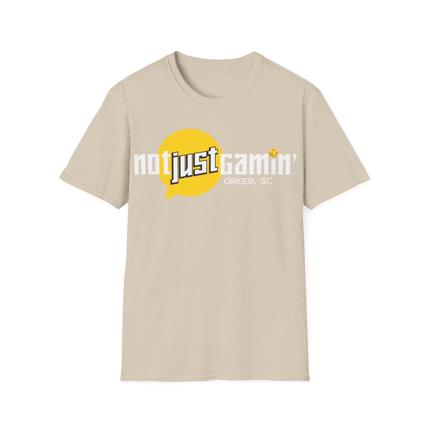 Not Just Gamin' Unisex Softstyle T-Shirt