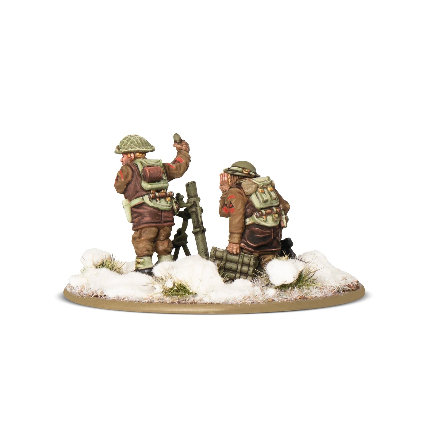 Bolt Action: British & Canadian Infantry (Winter) Medium Mortar Team
