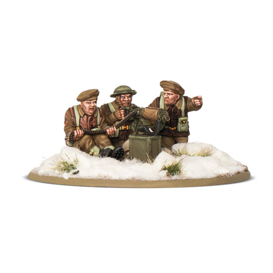 Bolt Action: British & Canadian Infantry (Winter) Medium Machine Gun Team