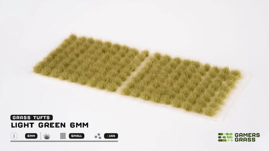 Gamers Grass: Light Green 6mm Wild Grass Small Tufts