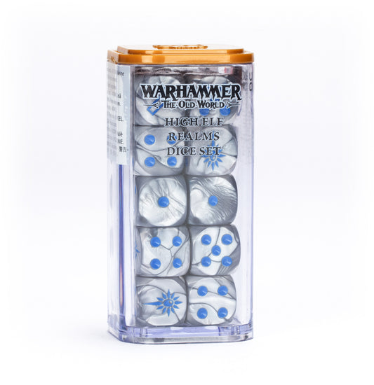 Warhammer The Old World - High Elf Realms, Dice Set