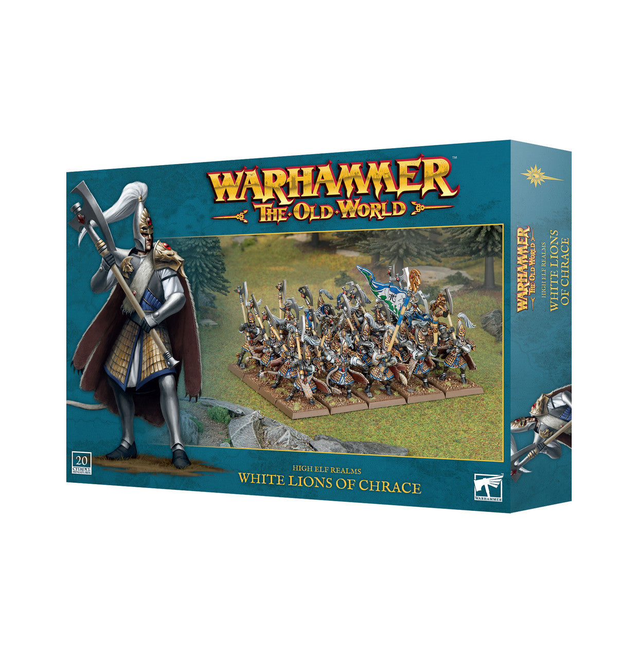 Warhammer The Old World - High Elf Realms, White Lions Of Chrace