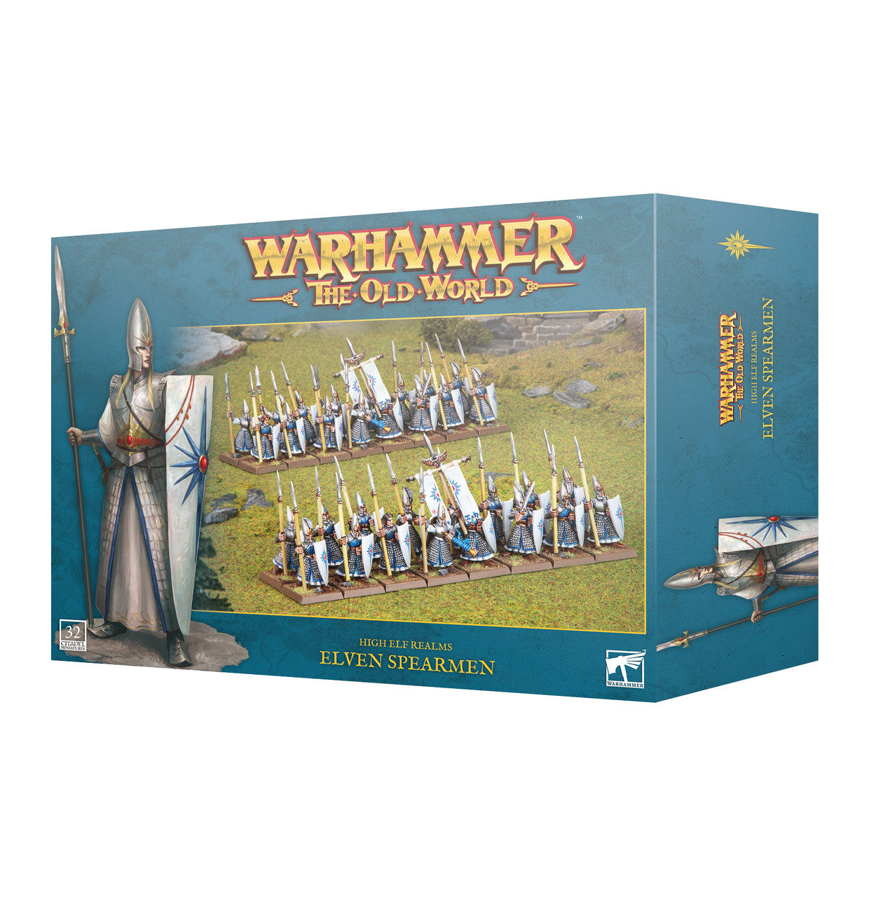 Warhammer The Old World - High Elves, Spearmen Regiment