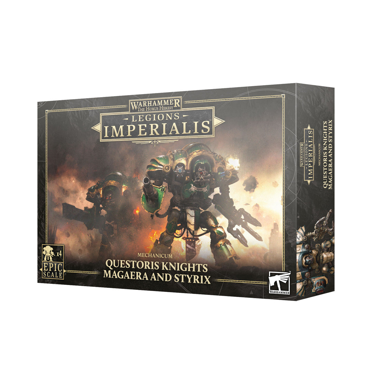 Horus Heresy - Legions Imperialis: Mechanicum, Questoris Knights Magaera Styrix