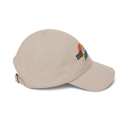 Not Just Gamin' Pride Embroidered Casual Baseball Hat