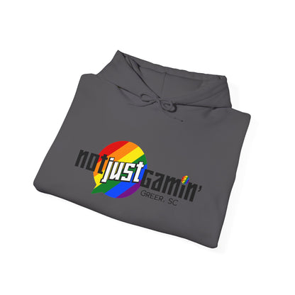 Not Just Gamin' Pride Unisex Heavy Blend™ Hooded Sweatshirt