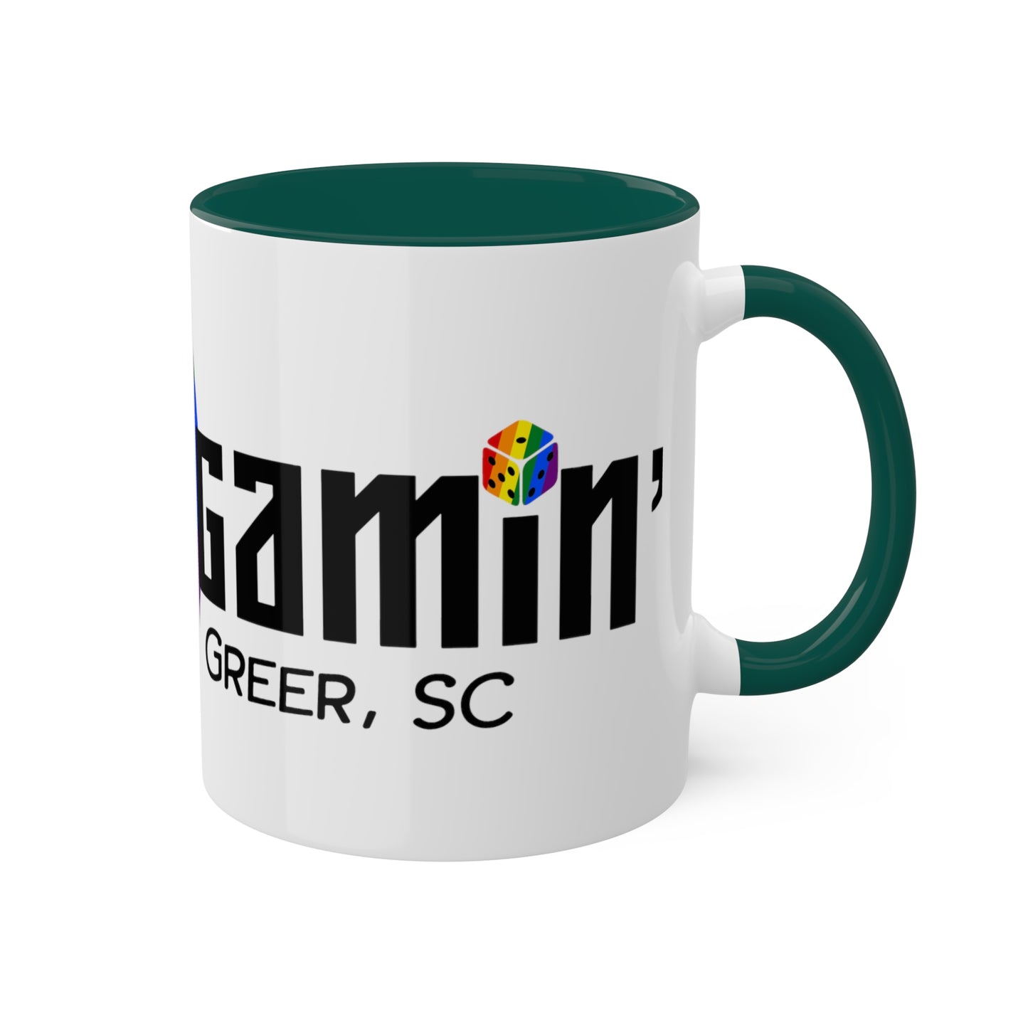 Not Just Gamin' Pride Paint Night Mugs, 11oz