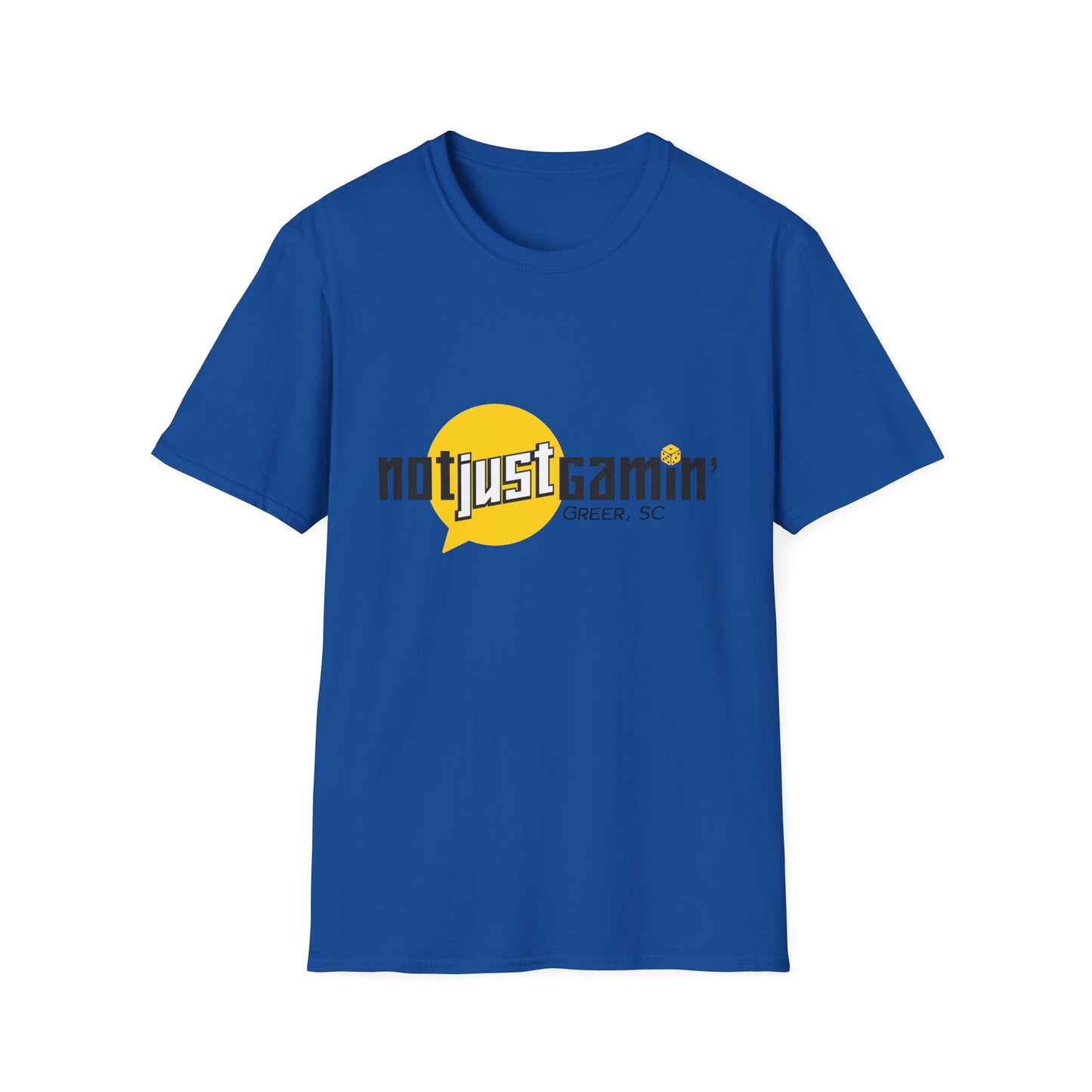 Not Just Gamin' T-Shirt — Greer, SC Retro Gaming Tee