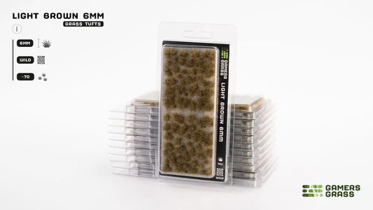 Light Brown 6mm Wild Tufts