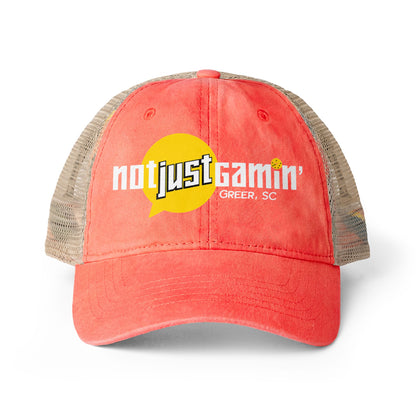 Not Just Gamin' Women's Washed Mesh-Back Cap