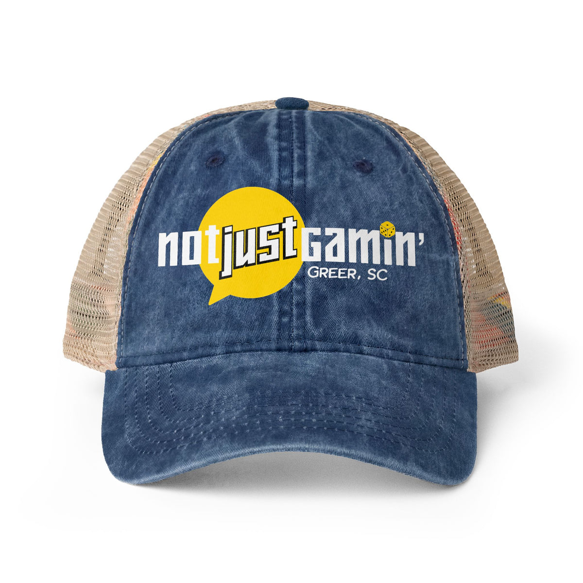 Not Just Gamin' Women's Washed Mesh-Back Cap