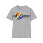 Not Just Gamin' Pride Unisex Softstyle T-Shirt