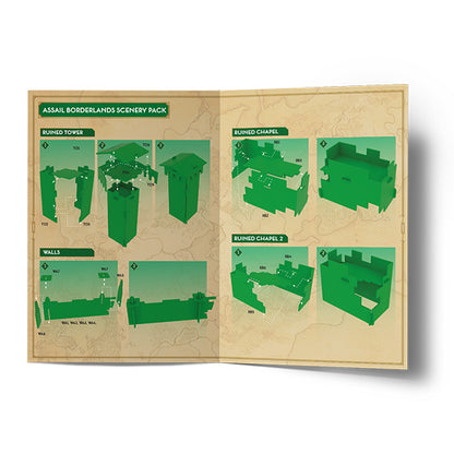 Warcrow: Scenery- Assail Borderlands Scenery Pack