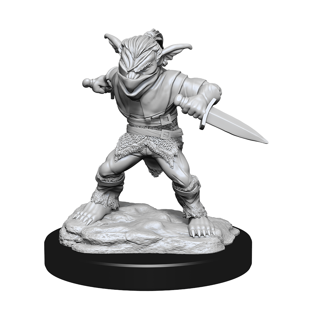 D&D Nolzur’s Marvelous Miniatures: W15 - Male Goblin Rogue & Female Goblin Bard