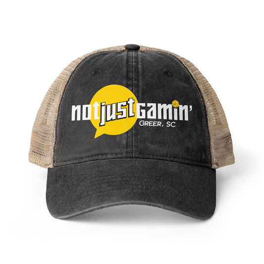 Not Just Gamin' Women's Washed Mesh-Back Cap