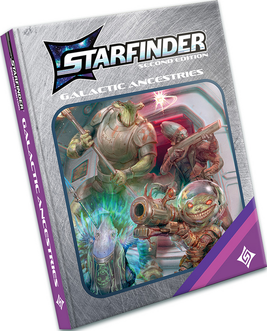 STARFINDER 2E GALACTIC ANCESTRIES HARDCOVER (RETAILER EXCLUSIVE COVER EDITION) (S2)