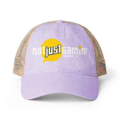 Not Just Gamin' Women's Washed Mesh-Back Cap