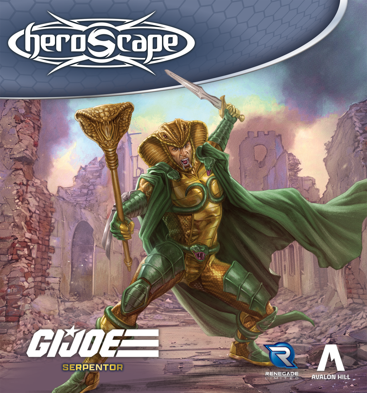 Heroscape:  G.I. JOE Serpentor