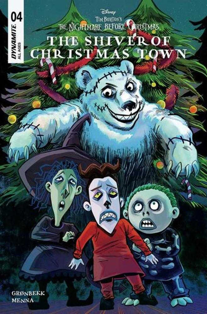 Tim Burtons The Nightmare Before Christmas The Shiver Of Christmas Town Cover B Series Bundle #1