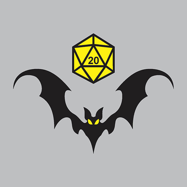Bat d20 Dice Bag
